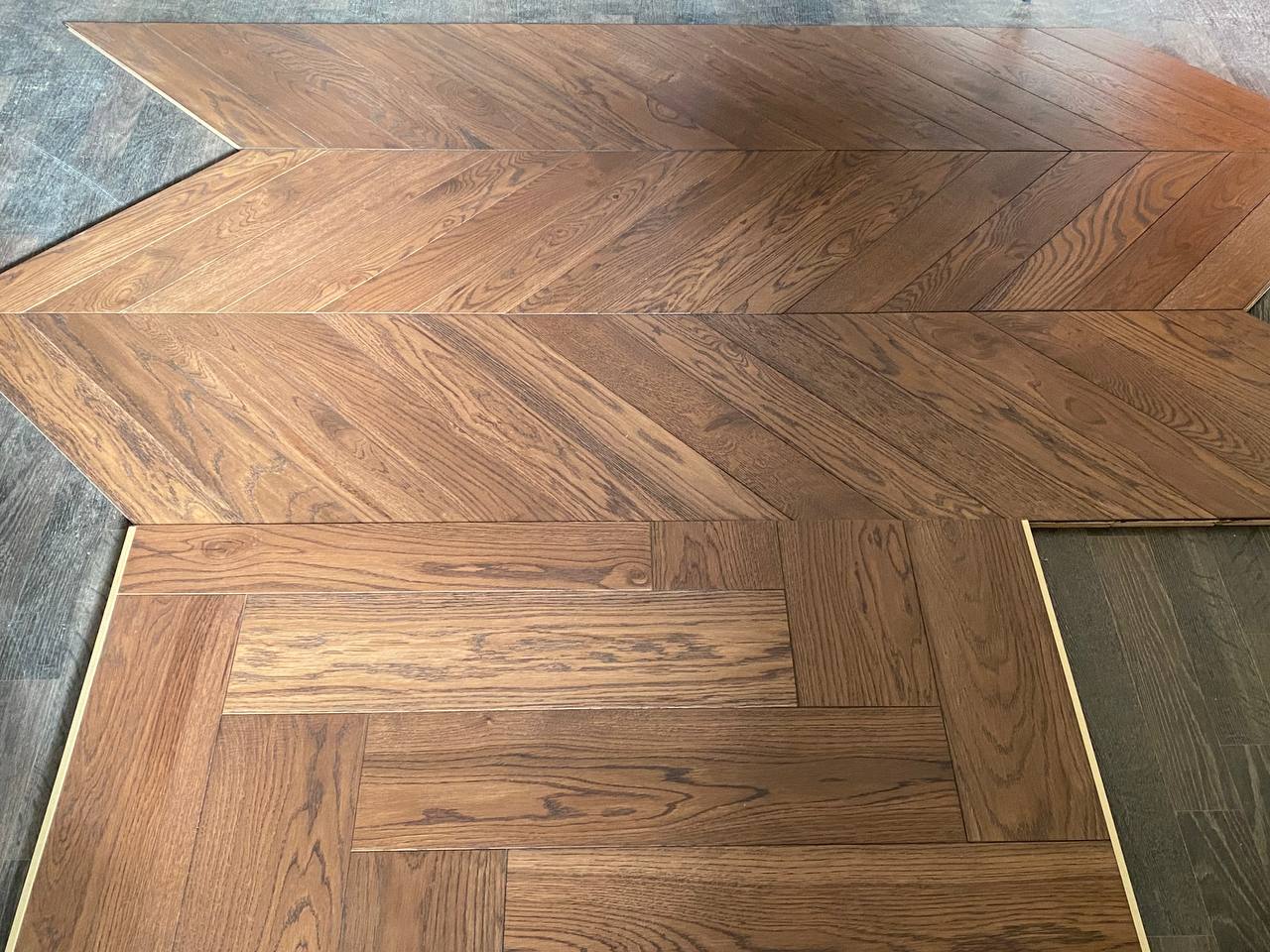 Инженерная доска Eparket Дуб Cone Forest селект лак французская елка 510×100×15